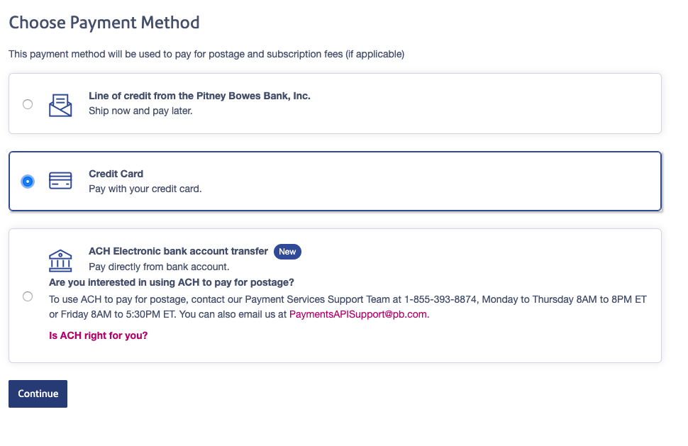 How to add your USPS Pitney Bowes Carrier Account